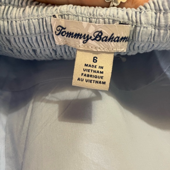 Tommy Bahama Halter Blue Midi Dress - Picture 2 of 3